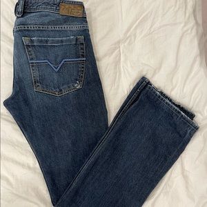 Diesel ZATHAN Straight Leg Jeans Size 32 X 32